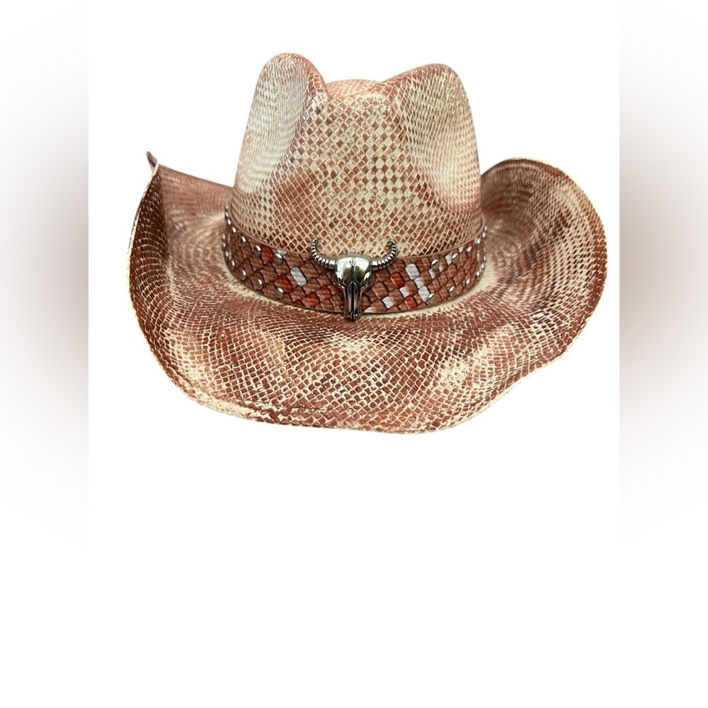 STYLINE Vintage Look Cowboy Hat - Picture 2 of 11